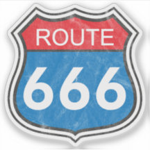 Route 666 (rood-blauw)