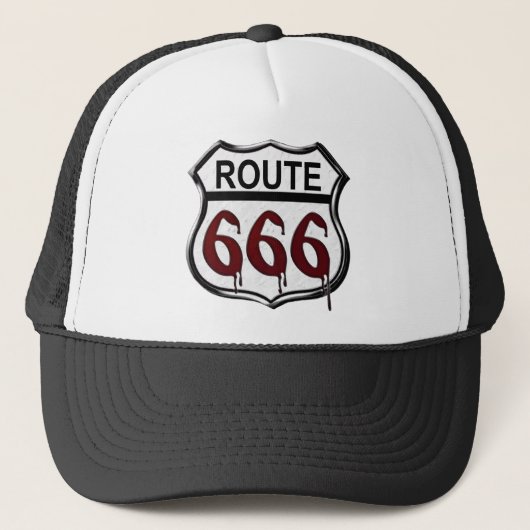 Route 666 trucker pet (Voorkant)