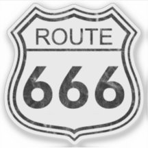 Route 666 (wit)