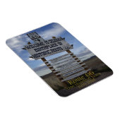 Route 66 - 100 - One Hundred Years Old 1026 -2026 Magneet (Rechterzijde)