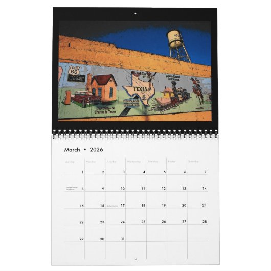 Route 66 2016 Kalender (Mar 2026)