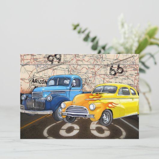 Route 66 - #2 - SRF Kaart (Staand voorkant)