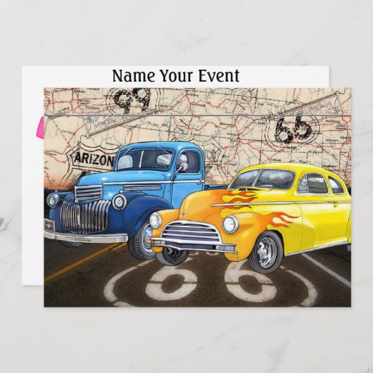 Route 66 - #2 - SRF Kaart (Voorkant / Achterkant)