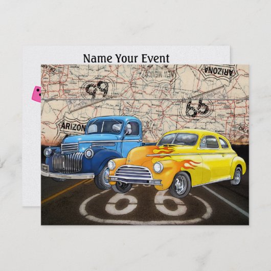 Route 66 - #2 - SRF Kaart (Voorkant / Achterkant)