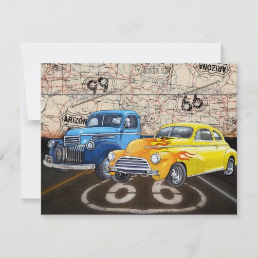 Route 66 - #2 - SRF Kaart (Voorkant)