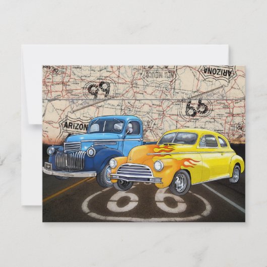 Route 66 - #2 - SRF Kaart (Voorkant)