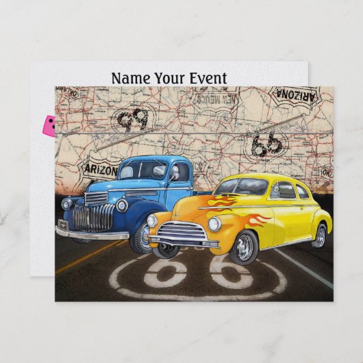 Route 66 - #2 - SRF Kaart (Voorkant / Achterkant)