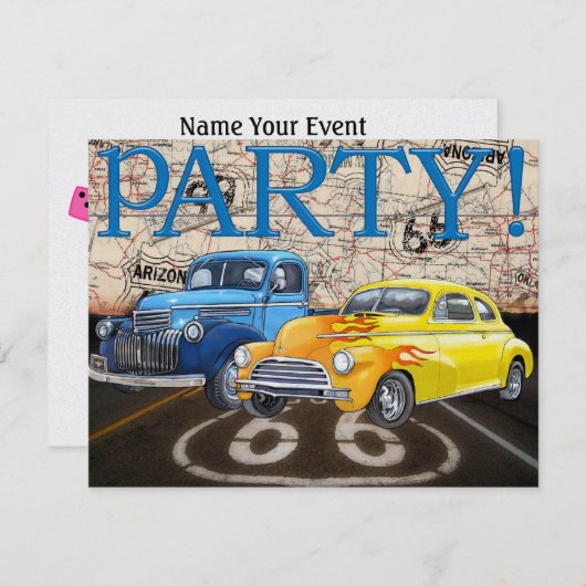 Route 66 - #3 - SRF Kaart (Voorkant / Achterkant)