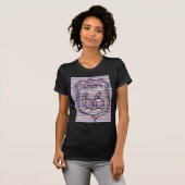 route 66 3d line t-shirt (Voorkant volledig)