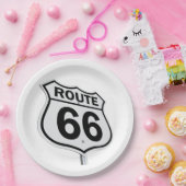 Route 66 9-inch bord (Feest)