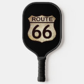 Route 66 (aanpasbaar) pickleball paddle (Achterkant)