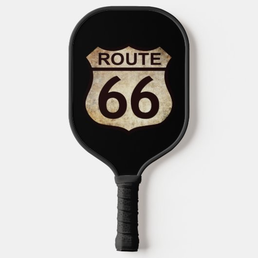 Route 66 (aanpasbaar) pickleball paddle (Achterkant)