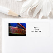 "ROUTE 66" ADRESETIKETTEN ETIKET (Insitu)