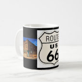 Route 66 Afbeelding Mok (Voorkant links)