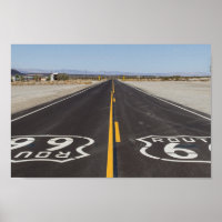 Route 66, Amboy (Californië, Verenigde Staten)