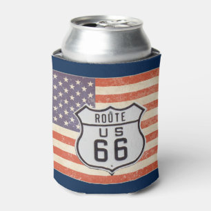 Route 66 American Flag Blikjeskoeler