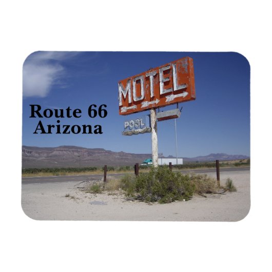 Route 66 America's Main Street Magnet Magneet (Horizontaal)