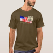 Route 66 - America's Main Street T-shirt (Voorkant)