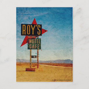 route 66 Amerikaans wegvervoer Uitnodiging Briefkaart