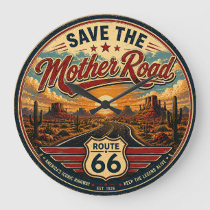 Route 66, Amerika's Iconische Snelweg Grote Klok