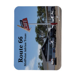 Route 66 Amerika's Main St. Adrian Texas MidPoint Magneet