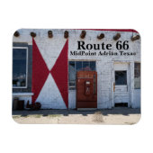 Route 66 Amerika's Main St. Adrian Texas MidPoint Magneet (Horizontaal)
