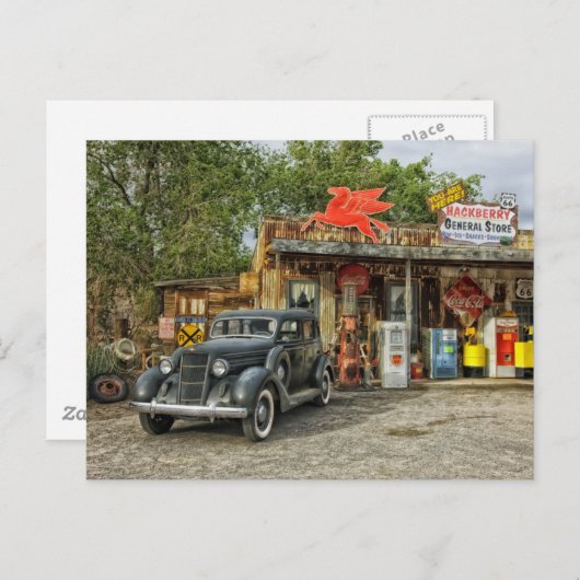 Route 66 Arizona General Store Briefkaart (Voorkant / Achterkant)