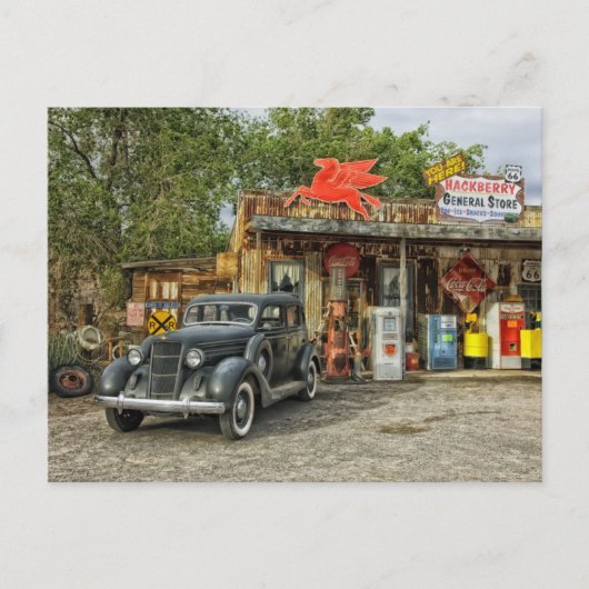Route 66 Arizona General Store Briefkaart (Voorkant)