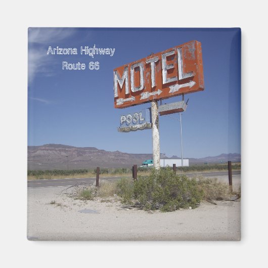 Route 66 - Arizona Highway Magnet (Voorkant)