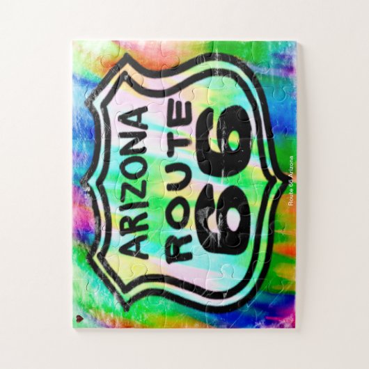 Route 66 Arizona Legpuzzel (Verticaal)