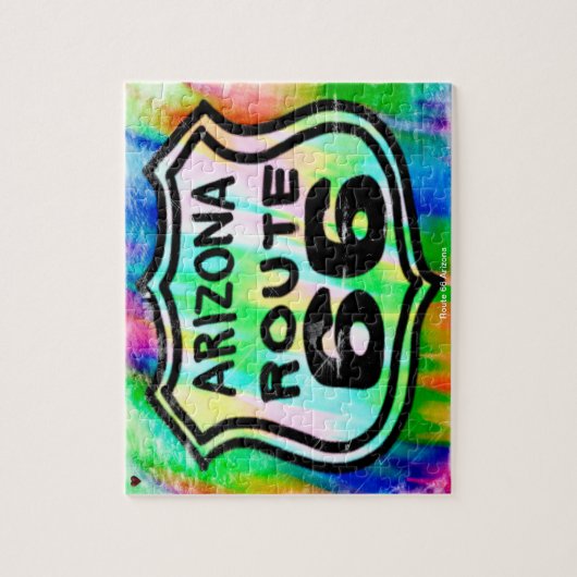 Route 66 Arizona Legpuzzel (Verticaal)