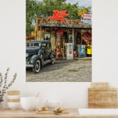 Route 66 Arizona rustic retro store Poster (Keuken)