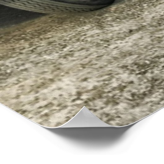 Route 66 Arizona rustieke retro winkel Poster (Hoek)