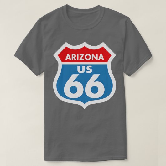 Route 66 Arizona T-shirt (Design voorkant)
