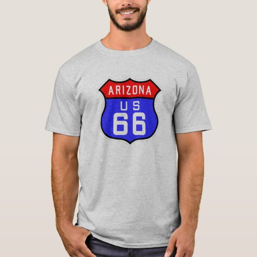 Route 66 - Arizona T-shirt (Voorkant)