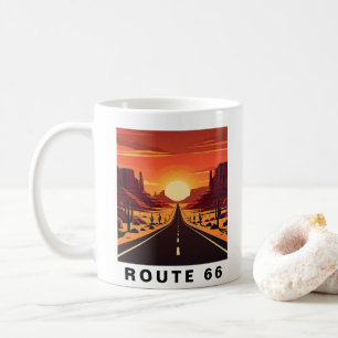 Route 66 Arizona USA Retro Reizen Koffiemok