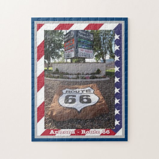 Route 66 - Arizona - Verenigde Staten - Legpuzzel (Verticaal)
