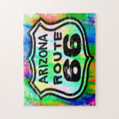 Route 66 Art Deco Arizona. Jigzaag Puzzle Legpuzzel (Verticaal)