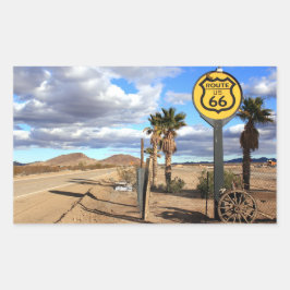 Route 66 Aufkleber Rechthoekige Sticker