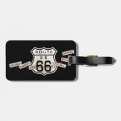 route 66 bagagelabel (Achterkant horizontaal)