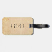 Route 66 bagagelabel (Achterkant horizontaal)