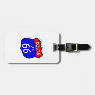 Route 66 bagagelabel