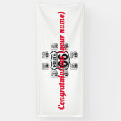 Route 66 Banner (Verticaal)
