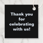 Route 66 bedankjes labels (Achterkant)