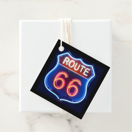 Route 66 bedankjes labels (In situ)