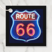 Route 66 bedankjes labels (Voorkant)