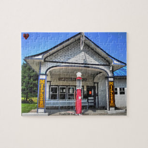 Route 66 Benzinepomp Legpuzzel