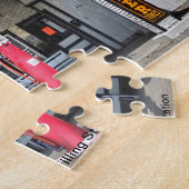 Route 66 Benzinepomp Legpuzzel (Zijkant)