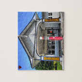Route 66 Benzinepomp Legpuzzel (Verticaal)