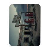 Route 66-benzinepomp magneet (Verticaal)